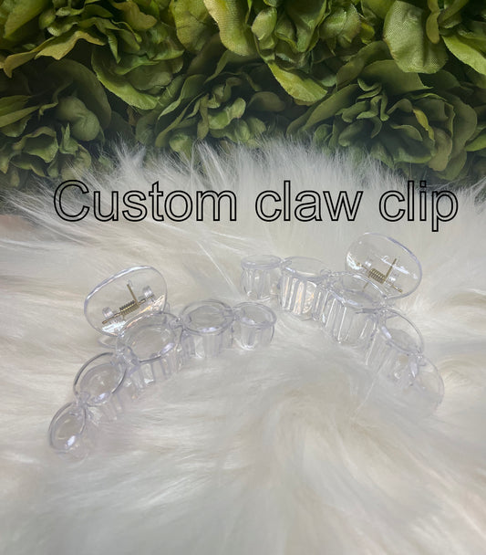 Custom claw clips