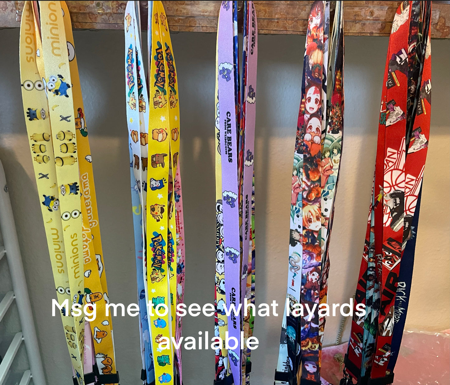 Custom badge holder w/lanyard