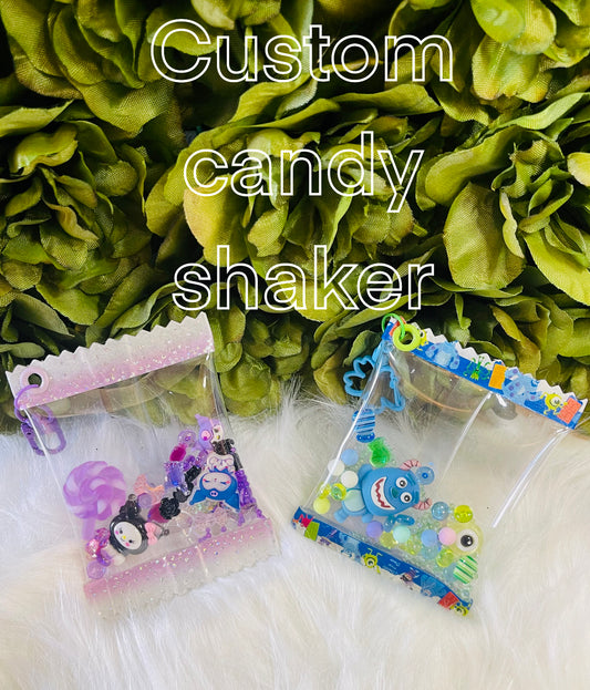 Custom candy shaker