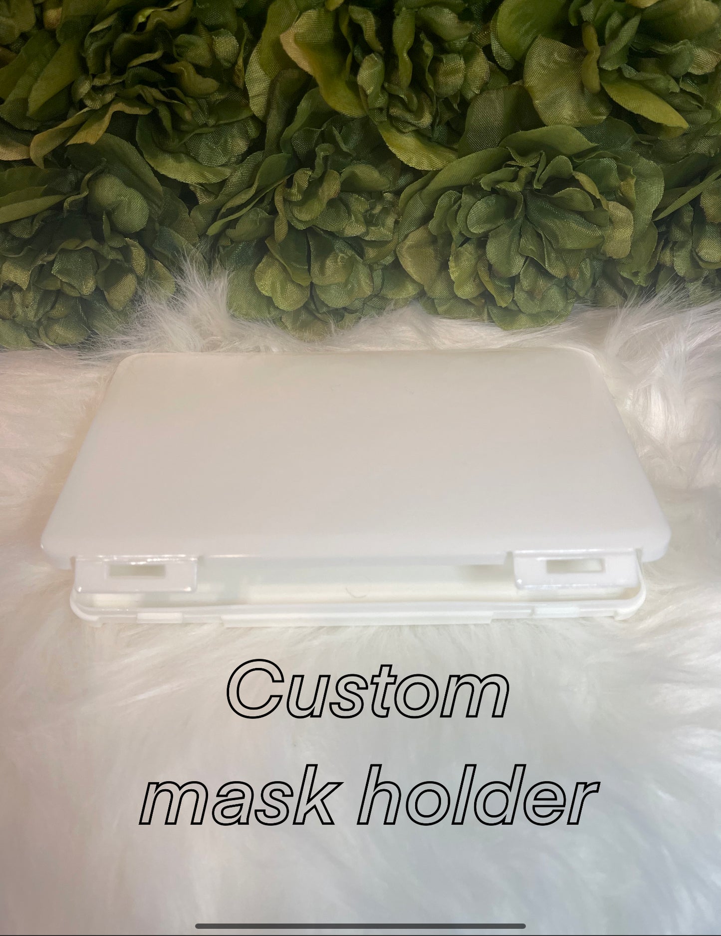 Custom mask holder