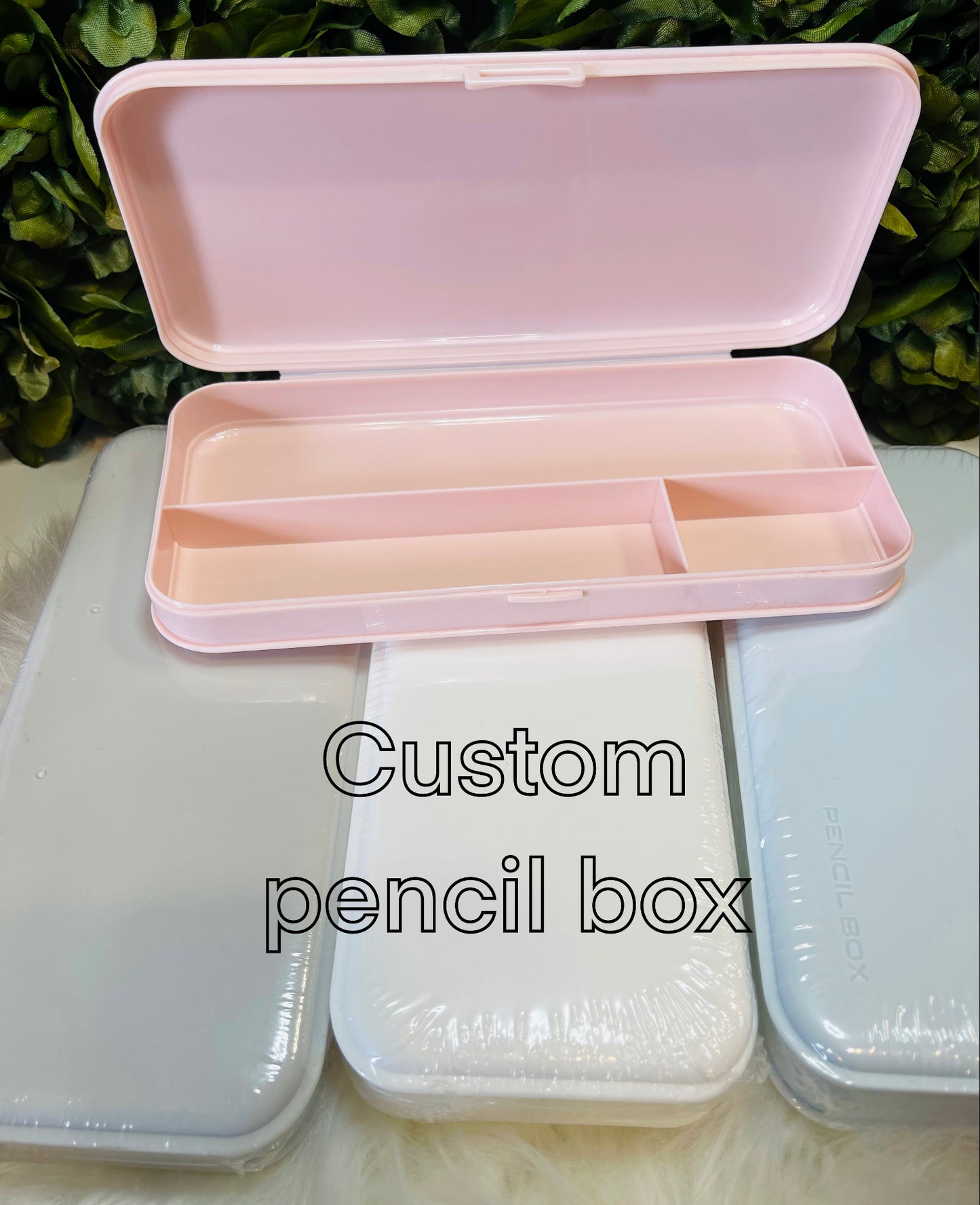 Custom pencil box